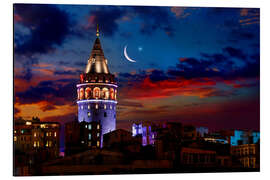 Magnettafel Beleuchteter Galataturm