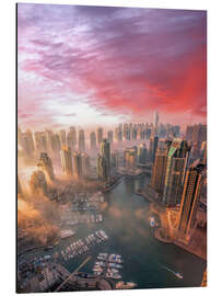 Magnettafel Dubaier Hafen