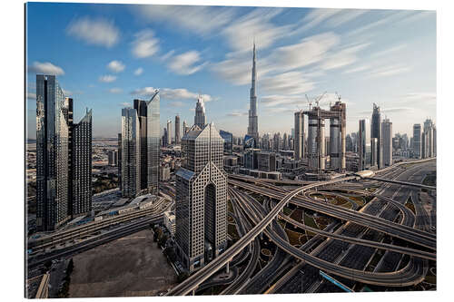 Gallery print Dubai City Long Exporsure