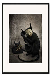 Gerahmter Kunstdruck Voces perdidas