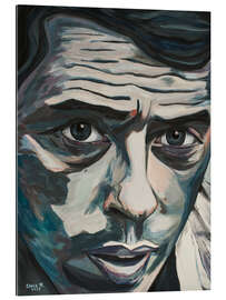 Gallery print Ne me Quitte Pas, Jacques Brel portrait