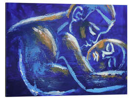 Magnettafel Liebhaber - Nacht der Leidenschaft VI