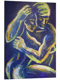 Magnettafel Liebhaber - Nacht der Leidenschaft III