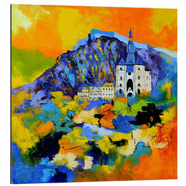 Magnettafel Bunte Stadt