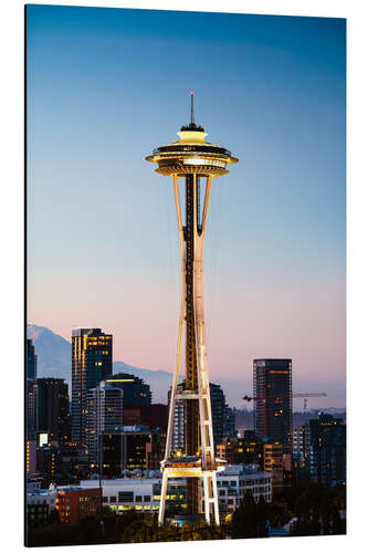 Cuadro de aluminio The Space Needle, Seattle, USA