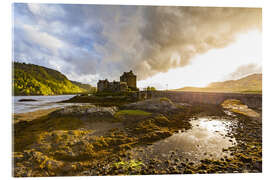 Akrylbillede  Eilean Donan Castle in the Highlands, Scotland - Dieterich Fotografie