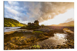 Magnettafel Eilean Donan Castle in den Highlands, Schottland