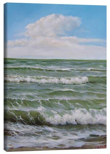 Canvas print Wave by wave