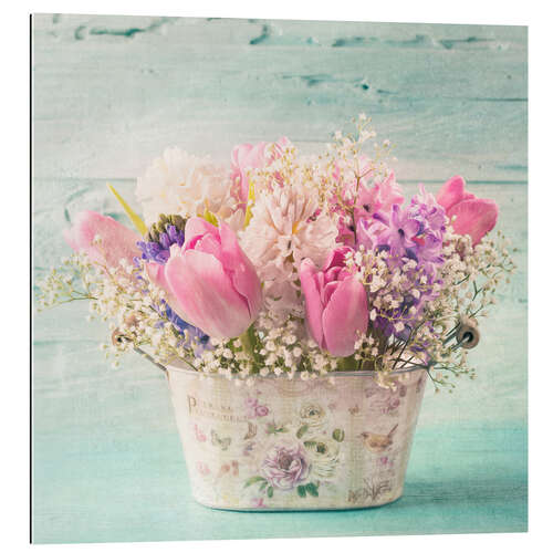 Gallery print Pastel flowers