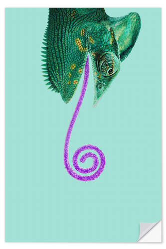 Wall sticker CANDY CHAMELEON