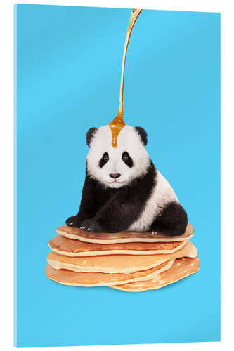 Acrylic print PANCAKE PANDA