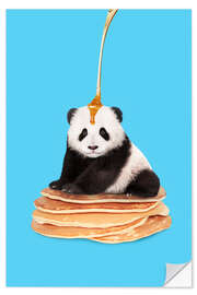 Naklejka na ścianę PANCAKE PANDA - Jonas Loose