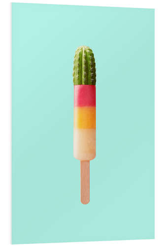 Tableau en PVC Glace cactus