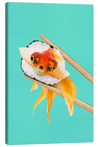 Stampa su tela SUSHI GOLDFISH