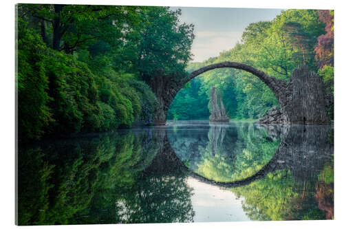 Acrylglasbild Rakotzbrücke