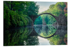 Aluminium print Devil's Bridge