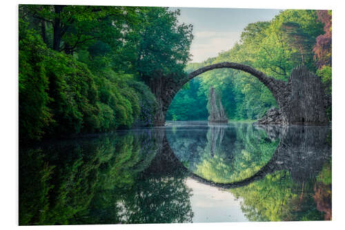 Hartschaumbild Rakotzbrücke