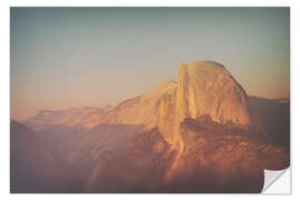 Selvklebende plakat Half Dome XII