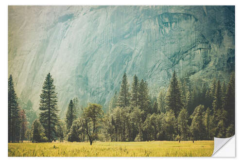 Vinilo para la pared Yosemite Valley