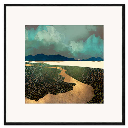 Framed art print Distant Land