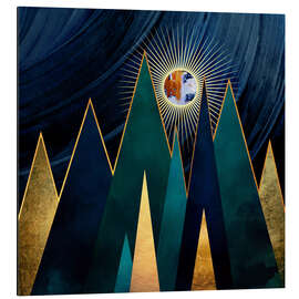 Quadro em alumínio Metallic Peaks - SpaceFrog Designs