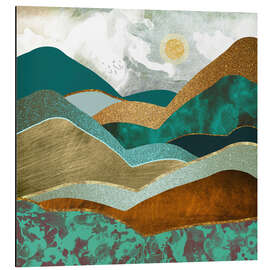 Magnettafel Goldene Hügel