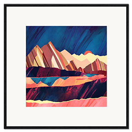 Framed art print Desert Valley