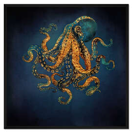 Gerahmter Kunstdruck Unterwassertraum IV