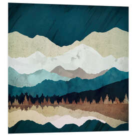 Foam board print Fall Forest Night