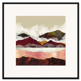 Framed art print Melon Mountains