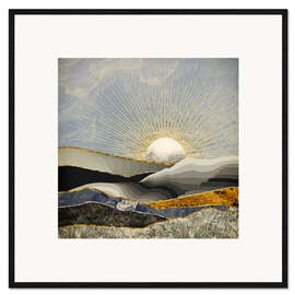 Gerahmter Kunstdruck Morgensonne