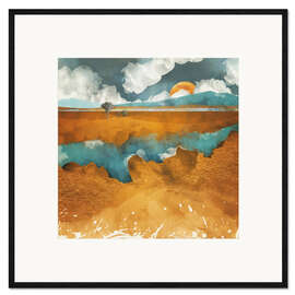 Framed art print Desert River