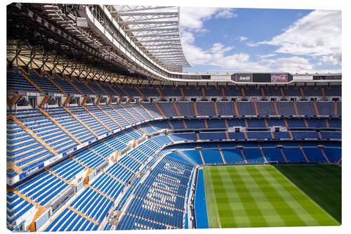 Canvas print Stadium in Madrid