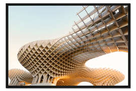 Gerahmter Kunstdruck Metropol Parasol (Setas de Sevilla)