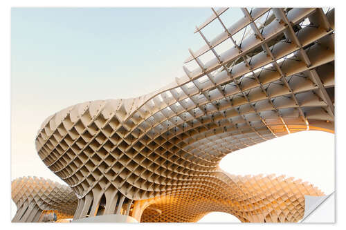 Selvklebende plakat Metropol Parasol (Setas de Sevilla)