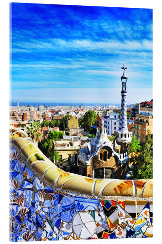 Obraz na szkle akrylowym Park Guell in Barcelona
