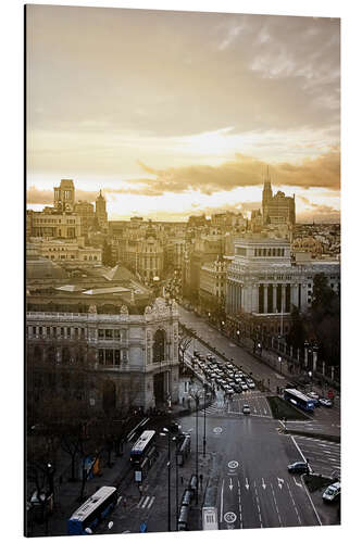 Stampa su alluminio Madrid in Spagna