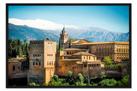 Gerahmter Kunstdruck Alhambra in Granada
