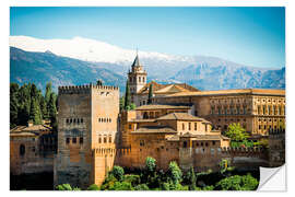 Wall sticker Alhambra in Granada