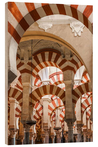 Quadro de madeira The Mosque of Cordoba