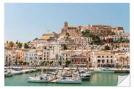 Muursticker Harbor in Ibiza