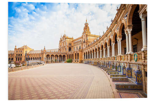 Obraz na PCV Placa de Espana in Seville