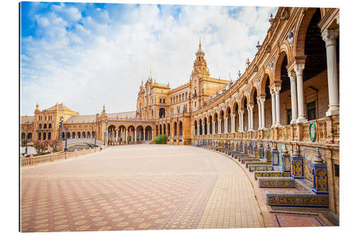 Galleritryck Placa de Espana in Seville