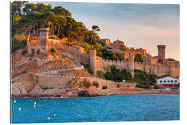 Galleritryck Tossa de Mar on Costa Brava, Catalunya