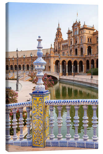 Leinwandbild Placa de Espana in Sevilla