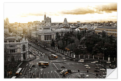 Sisustustarra The city of Madrid in Spain