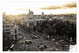 Wall sticker The city of Madrid in Spain