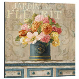 Magnettafel Tulpen in einer Hutschachtel