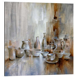 Aluminium print Still life tableware I