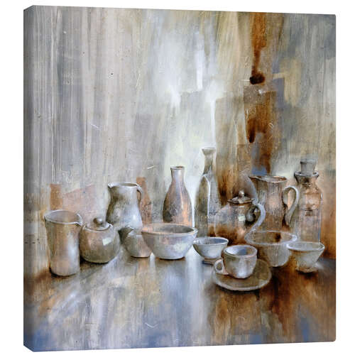 Canvas print Still life tableware I